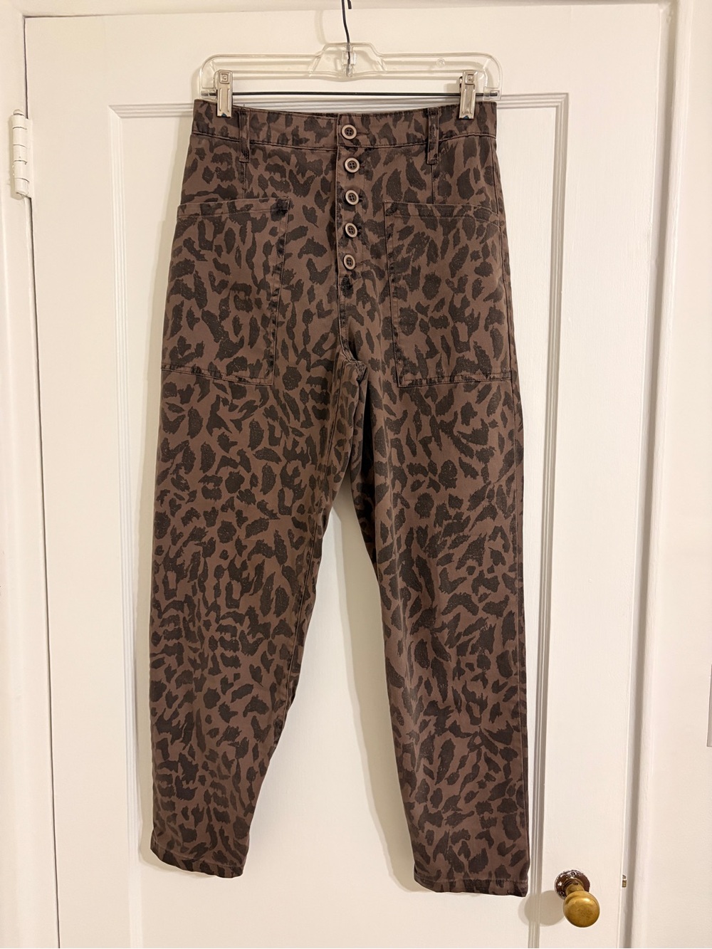 Pistola Tammy High Rise Leopard Pants (26)